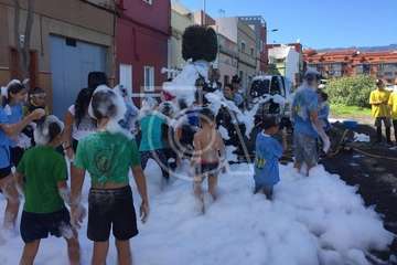 Los chiquillos, protagonistas del segundo día de las fiestas de San Gregorio El Chico 2018 (Foto TA)